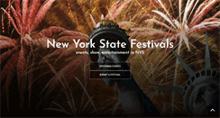 Desktop Screenshot of newyorkstatefestivals.com